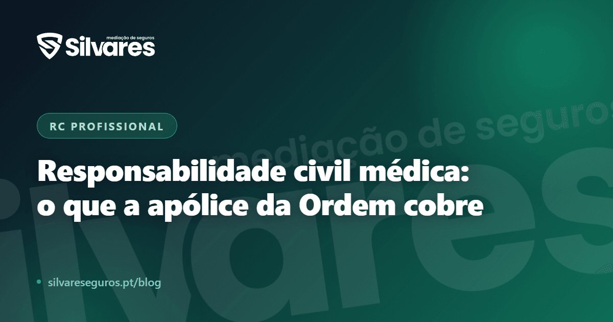 Responsabilidade civil médica: o que mudou em 2024 e o que a apólice da Ordem cobre